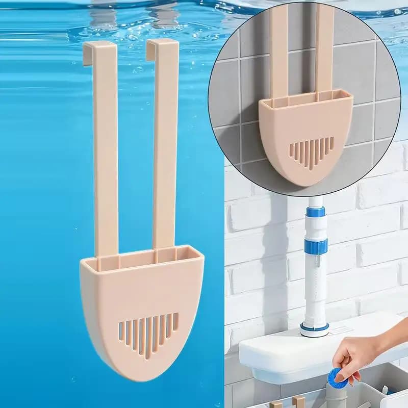 Supporto per Pastiglie Detergenti per Cassetta WC, Dissoluzione Rapida, Antiscivolo, per Bagno, Dormitorio, Casa
