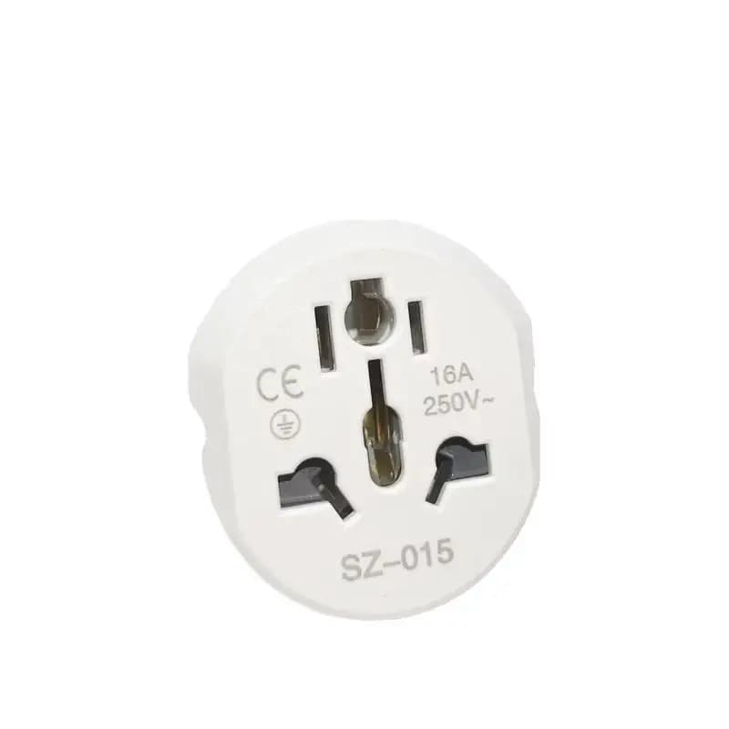 16A High Power Universal Travel Adapter 250V Wall Socket Converter AU US UK CN To EU KR for Overseas Travel Trips