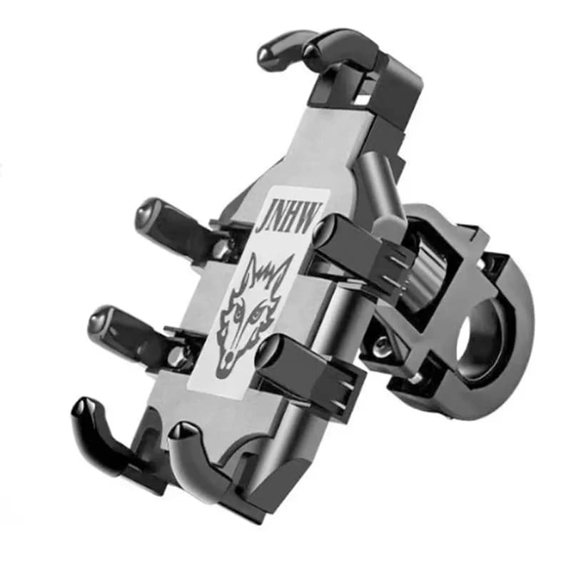 VIKEFON Universal New Upgraded Eight Claws Mobile Phone Holder for Motorcycle Scooter ATV Bicycle E-bike Cell Phone Bracket