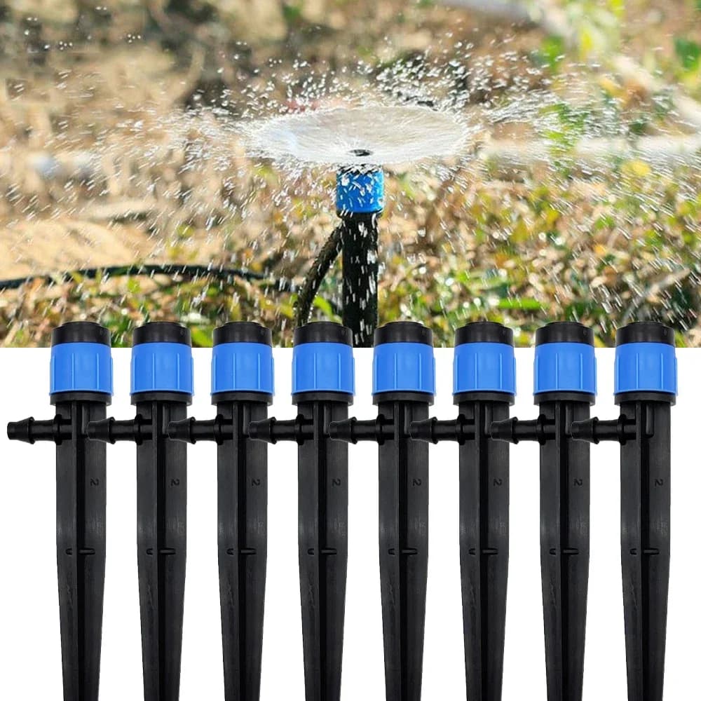 30 pieces adjustable 360 ° Garden and greenhouse irrigation nozzles - Connectors and accessories for 4/7 mm hoses