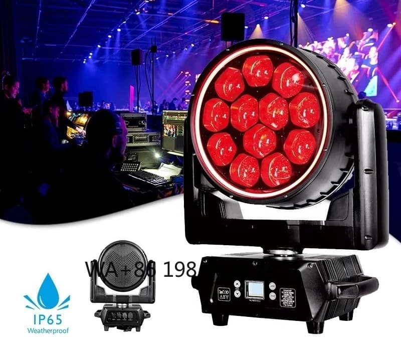 Faro mobile RGBW 4in1 Bee Eyes DMX per esterni, lampada da palco per discoteche, DJ, matrimoni, feste ed eventi