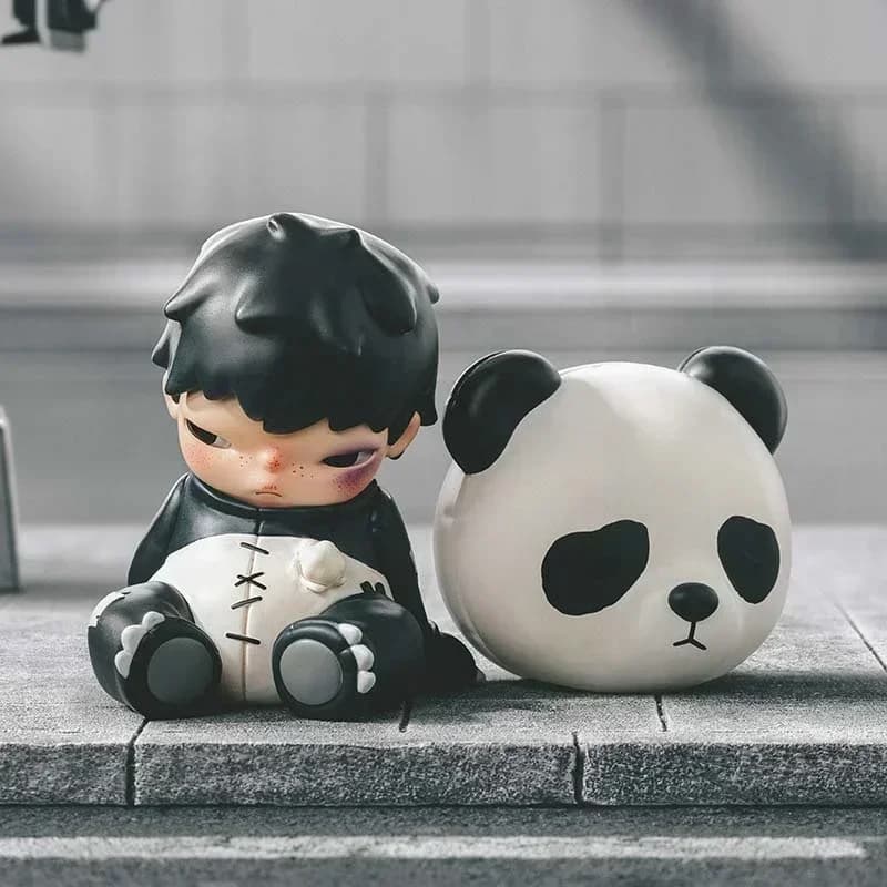 POP MART Serie Hirono Scatola cieca Guess Bag Scatola misteriosa Giocattoli originali Bambola Cute Anime Figure Collezione di ornamenti per il desktop
