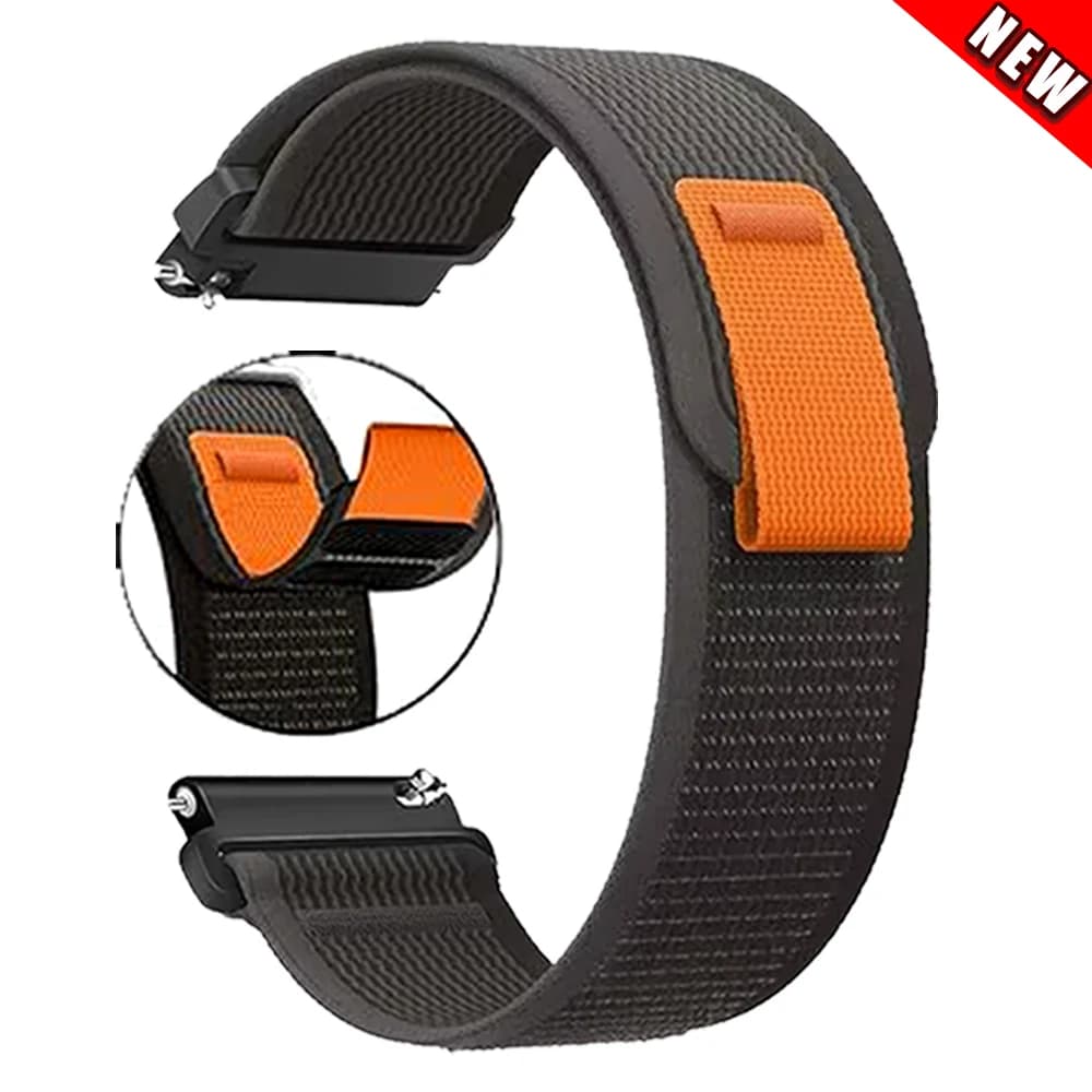 Cinturino in nylon da 20mm 22mm per Samsung Galaxy Watch 7 6 5 4 40mm 44mm 5 Pro 6/4 classic Active 2 Bracciale sportivo traspirante