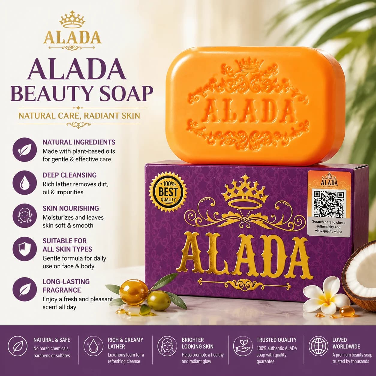 Sapone Artigianale Sbiancante per la Pelle, Sapone Siero Anti-Ossidante, Sapone Sbiancante per Tutti i Tipi di Pelle, Pulisce le Macchie, Con Vitamina C