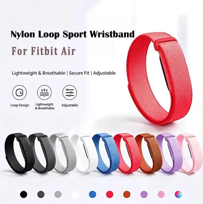 Adjustable Intelligent Fitness Monitor Velcro Strap Brand Smart Watch Strap For Google Fitbit Air Sports Train Bracelet Tracker