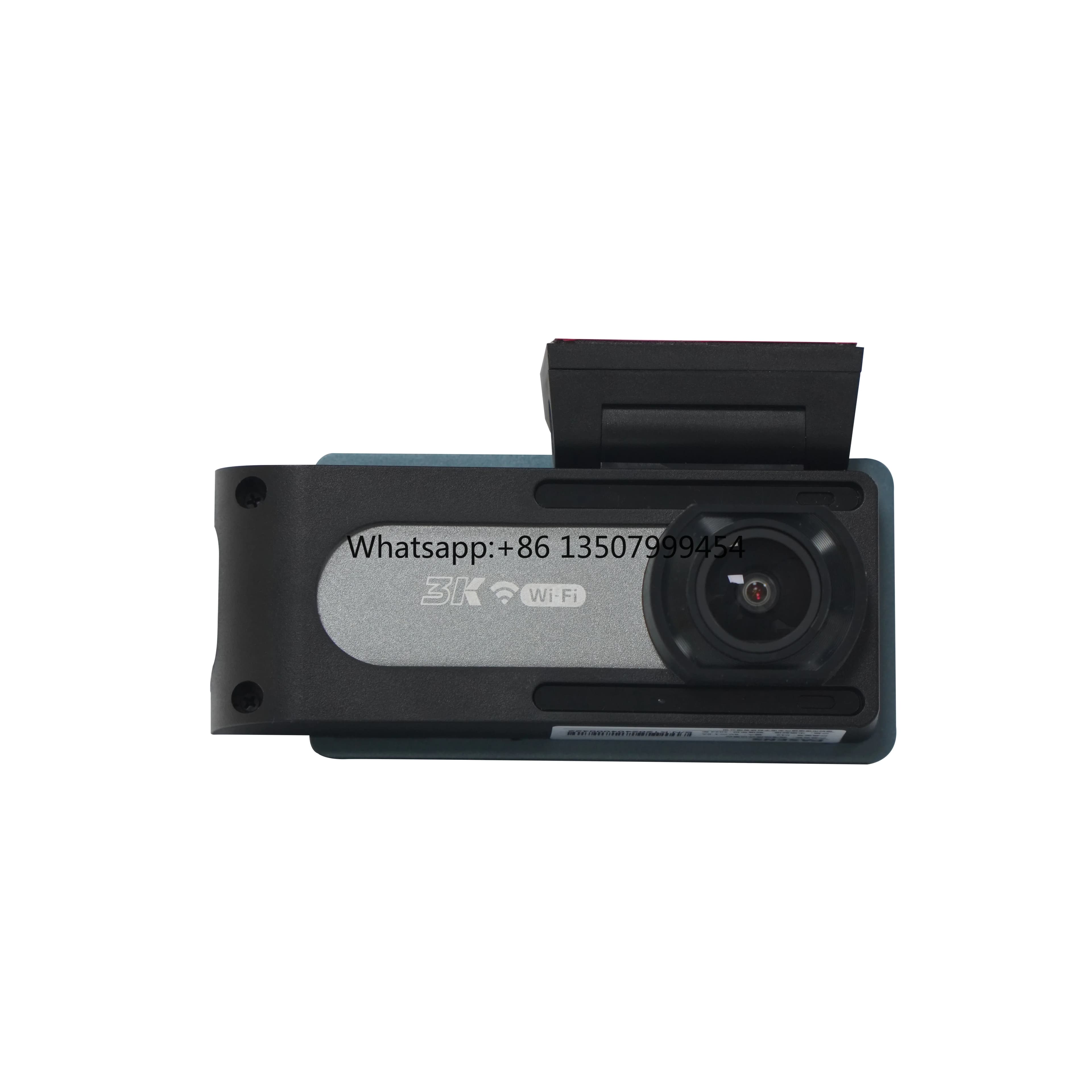 Dashcam for Auto HD 2K to Double High-Length Resolution with Screen Touch, Grandangle, GPS and Sensor G, Support Video Recorder