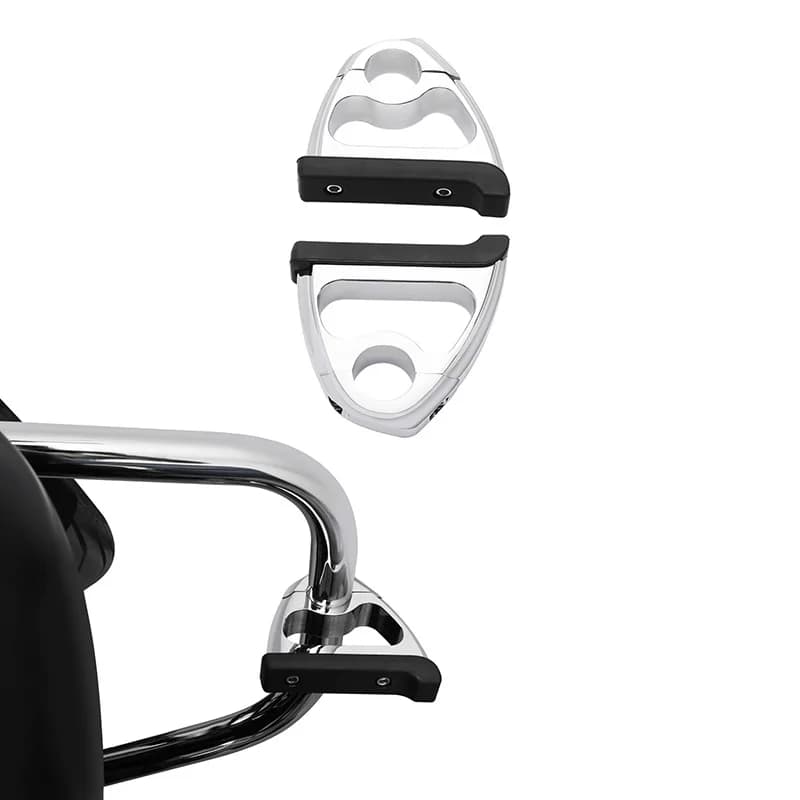 Moto 1.25 "Motore Guard Bar Highway Pedane Per Harley Touring Road King Road Glide Softail motore guardia puntali