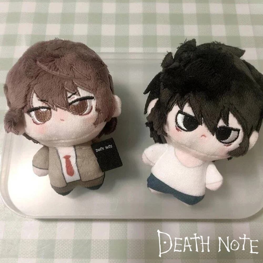 Anime Death Note Yagami Light L·Lawliet Cosplay Doll Peluche Ripiene Bambole Morbide Peluche Decorazione della stanza di Halloween Prop