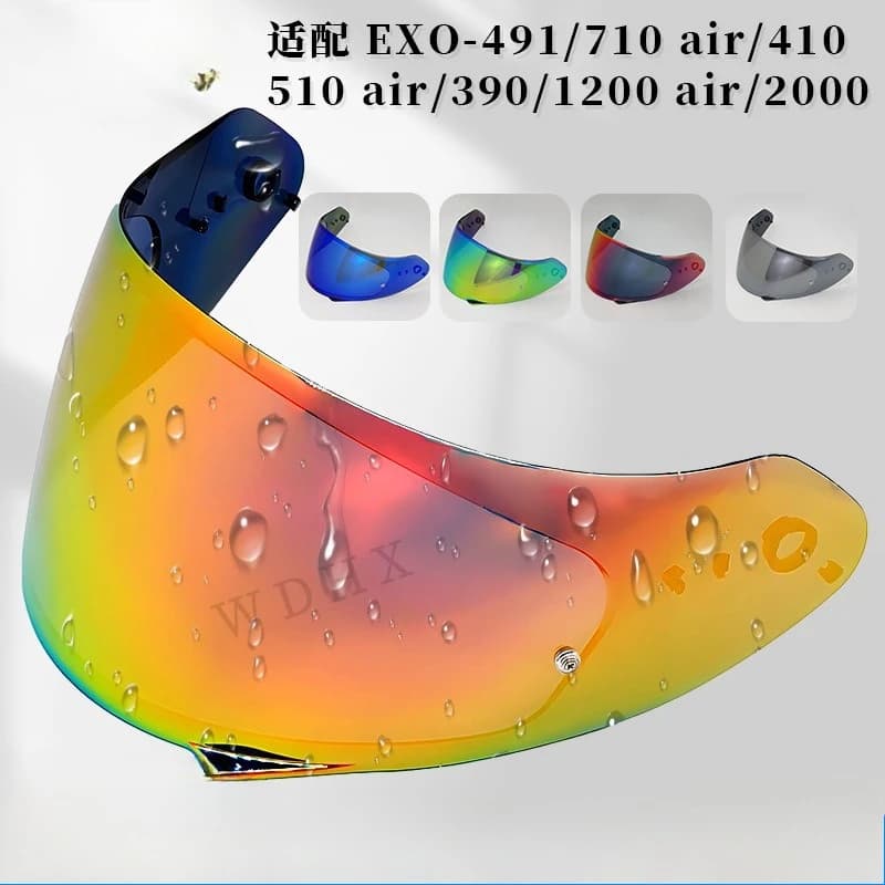 EXO-710 Air/510 Air/390/1200 Air/491 Universal Helmet Lenses Waterproof Motorcycle Accessories