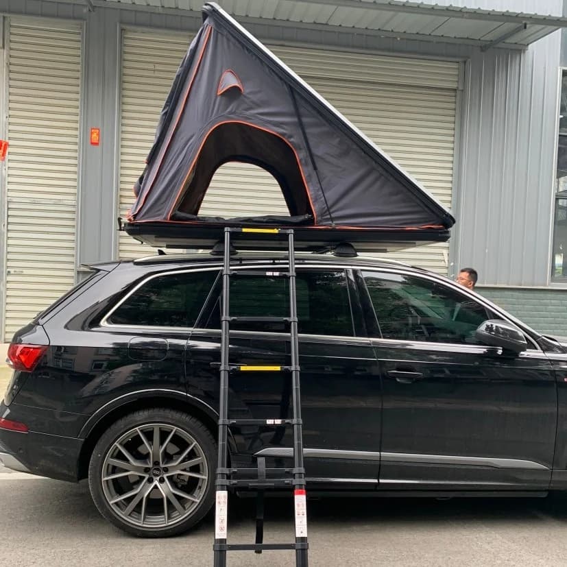 Tenda da Tetto Rigida Impermeabile per Auto, per Campeggio all'Aperto, Personalizzabile
