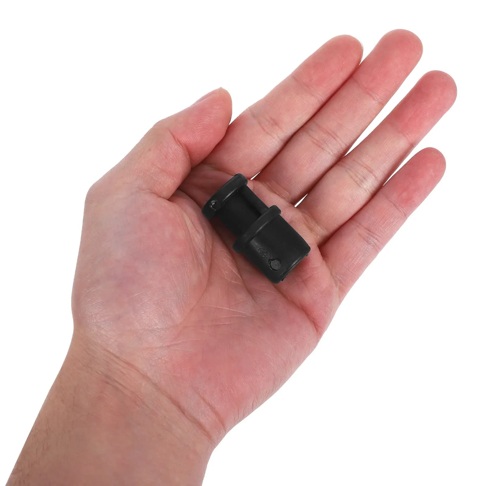 10 Pezzi Accessori per Manici di Scopa, Connettori per Aste Telescopiche, Anelli di Bloccaggio Interni in Plastica per Pali da 19-22mm, Testa Filettata Sicura