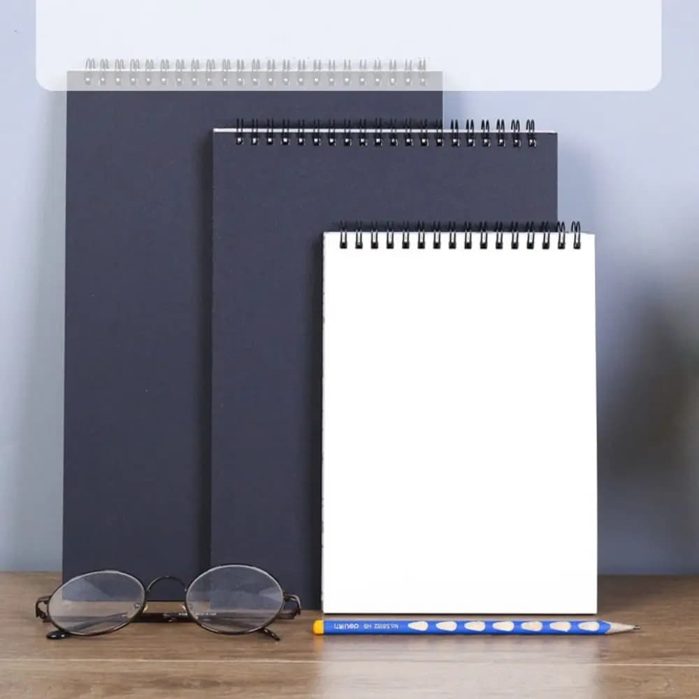 30 Sheets 8K 16K Coil Sketchbook Spiral Bound A4 A5 A6 Thick Drawing Paper Eco-Friendly Acid Free Artist Sketch Pad