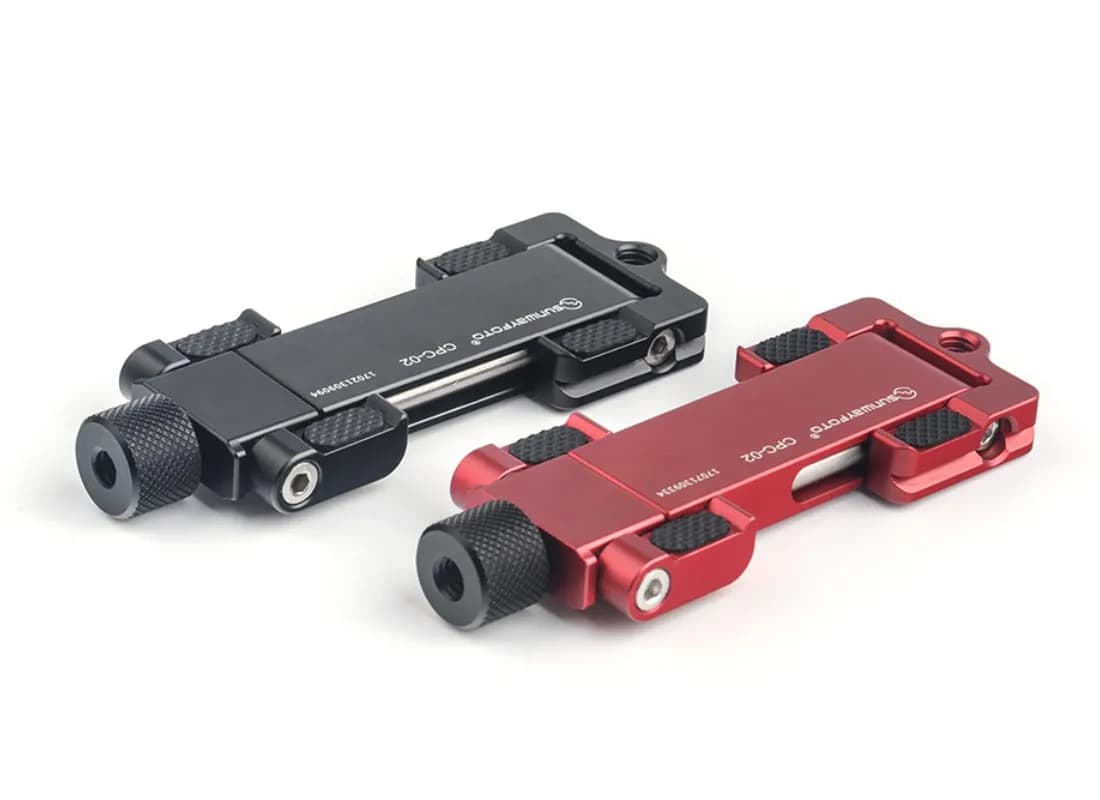 Sunwayfoto CPC-02 Phone clamp Support for tripod Smartphone clamp Support for aluminum adapter Arca Swiss