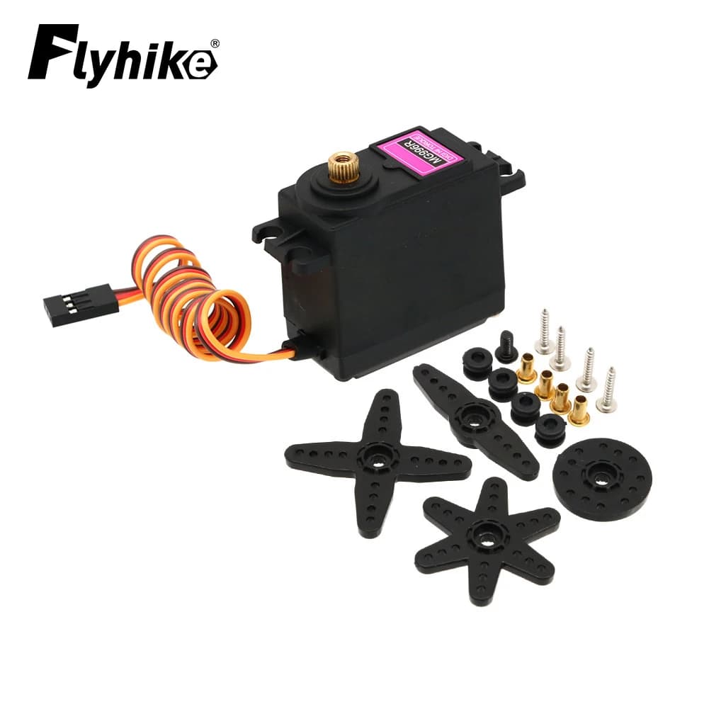 Mitoot MG996R Motore Servos durevoli Servo digitale con ingranaggi in metallo per robot elicottero RC per auto Futaba JR