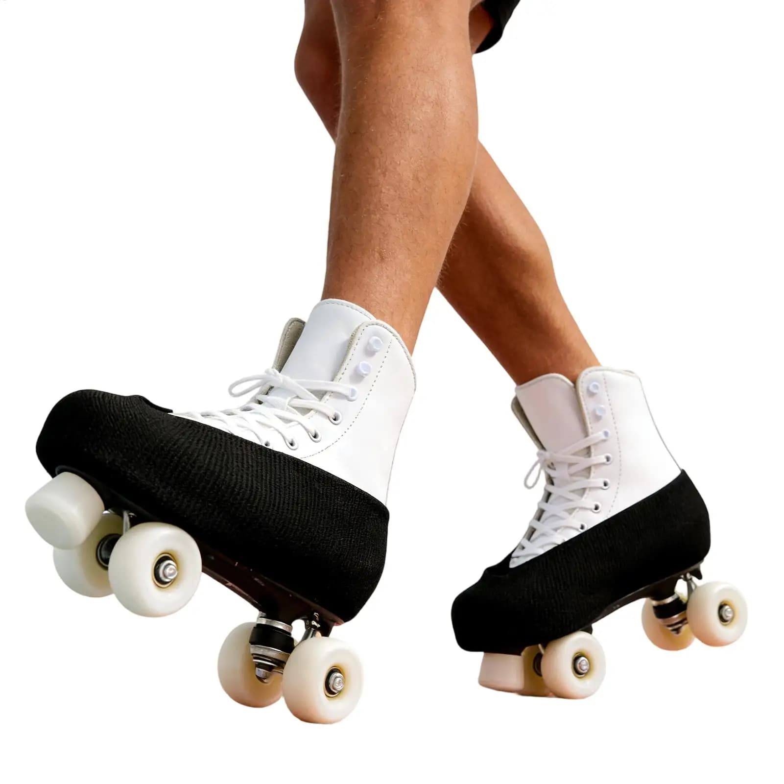 Coprilame per Pattini da Ghiaccio, Protezioni Morbide ed Elastiche per Lame di Pattini, Accessori per Allenamento Hockey su Ghiaccio per Donne, Uomini e Adolescenti