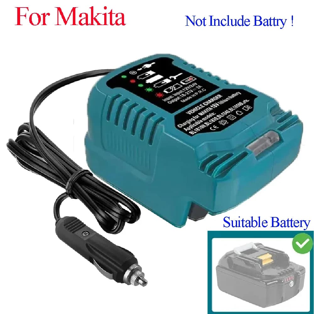 Parti di utensili elettrici per Makita Per DeWalt Per Bosch Per Milwaukee Per Einhell Per Hitachi Batteria Al Litio Caricabatteria Da Auto Per HIKOKI