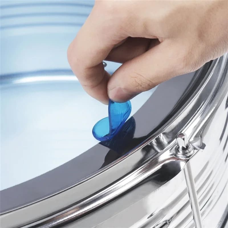 6 pezzi/foglio pezzi smorzatore per batteria cuscinetti in gel batteria in silicone silenziatore per batteria controllo tono accessori per strumenti a percussione