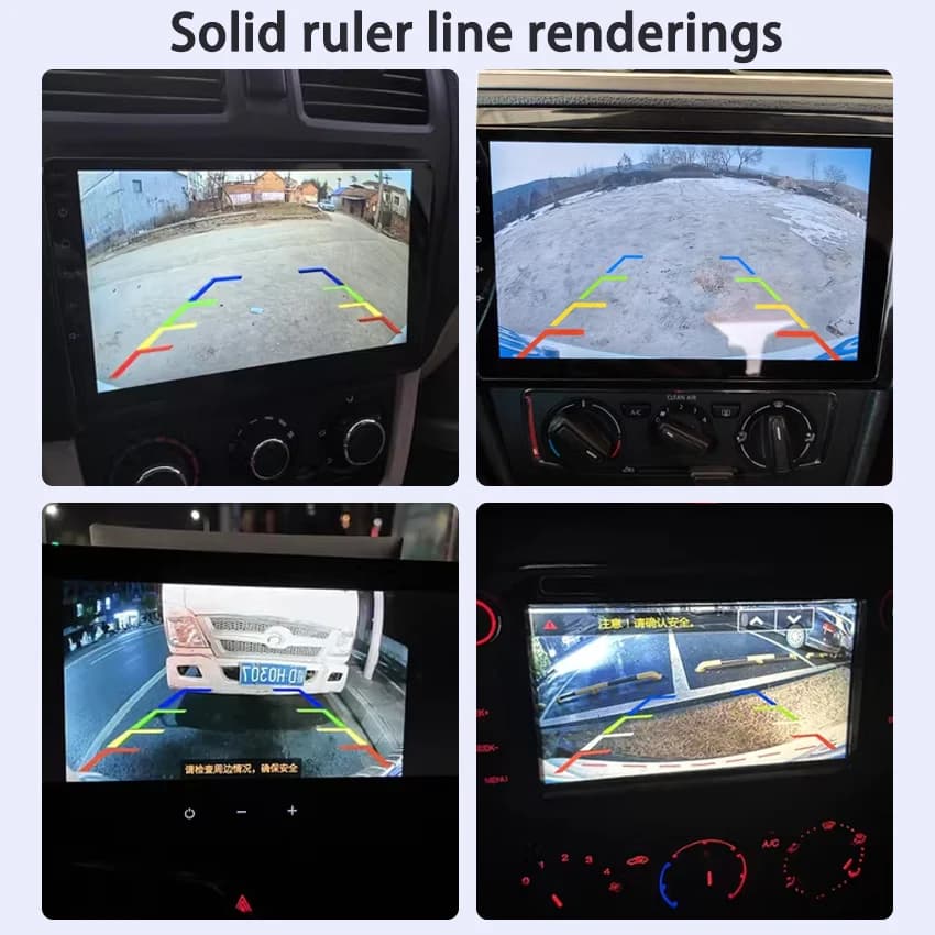 CCD HD Fisheye Rear View Camera Car Bakcup Reverse Parking Monitor For Toyota RAV4 XA30 2005~2012 (Spare Wheel On Door )