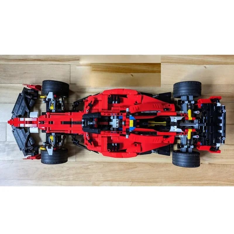 MOC-182460 Formula SF-23 Auto da corsa Cuciture Assemblaggio Building Block Modello 1442 Parti Ragazzo Compleanno Building Blocks Giocattolo Regalo