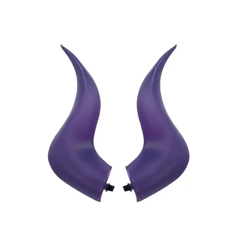 WENAM Mount Lady Horn Forcina Fermaglio per capelli angelo Fascia per capelli Corna da diavolo Orecchie Fascia Anime Accessori per cosplay per feste di Halloween