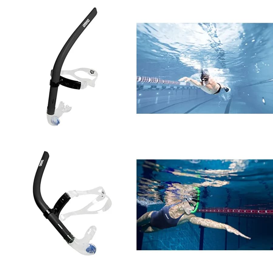 Snorkel da Nuoto Unisex III per Adulti, per Nuoto a Giri e Allenamento