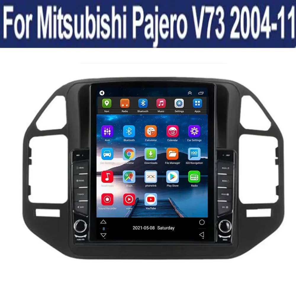 Android 15 per Mitsubishi Pajero 3 V70 V60 1999-2006, Schermo GPS, Autoradio Multimediale, Lettore Video, Navigazione GPS, DVD