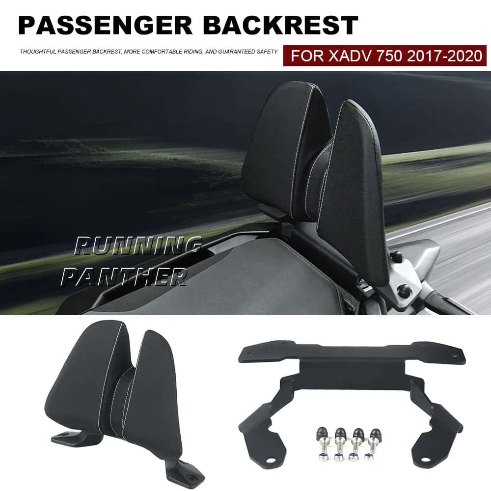 NEW Motorcycle Seat of the Backlight Passenger Pillow Pad For Honda X-ADV 750 XADV 750 X-adv750 Xadv 750 2017-2020
