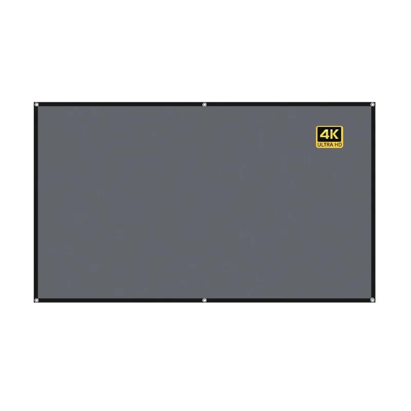 Schermo per proiettore Alr Black Diamond per cinema in giardino interno ed esterno per home theater