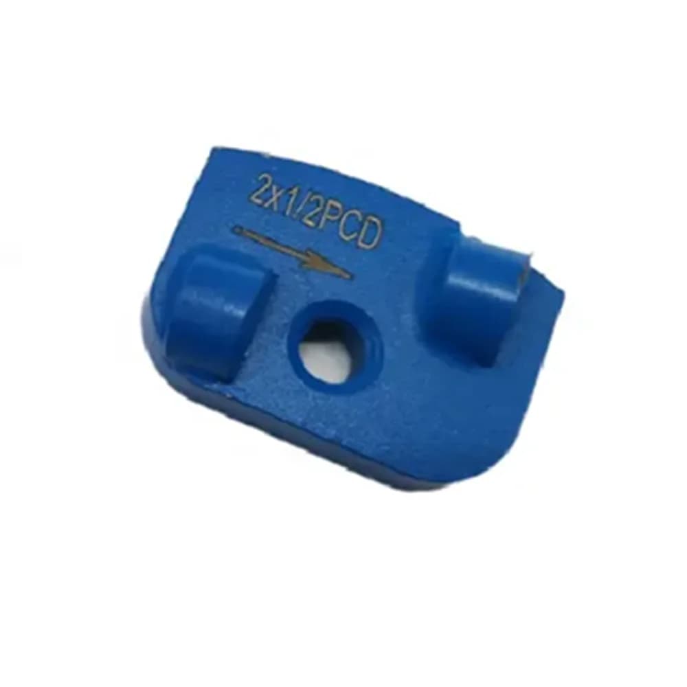 RH11 Rhino Metal Grinding Shoes with Two Half Round PCD Remove Epoxy Resin Coatings Adhesives Counterclockwise Working Direction