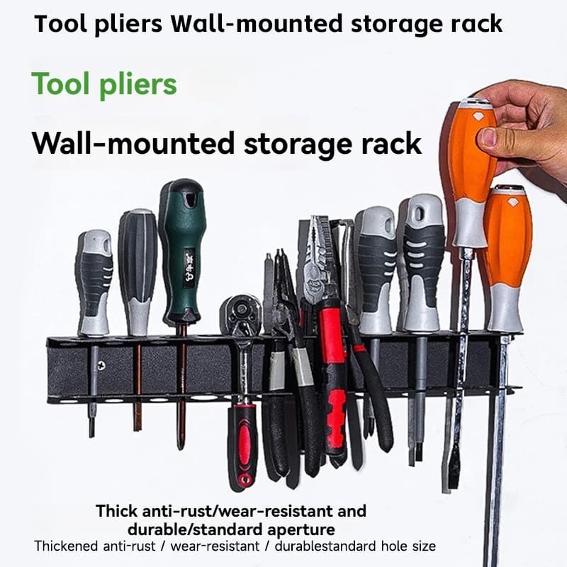 Stand for Pinze, Organizer for Tools Manual, Door Tools Resistant for Hammers, Keys, Screwdrivers, Garage Organizer