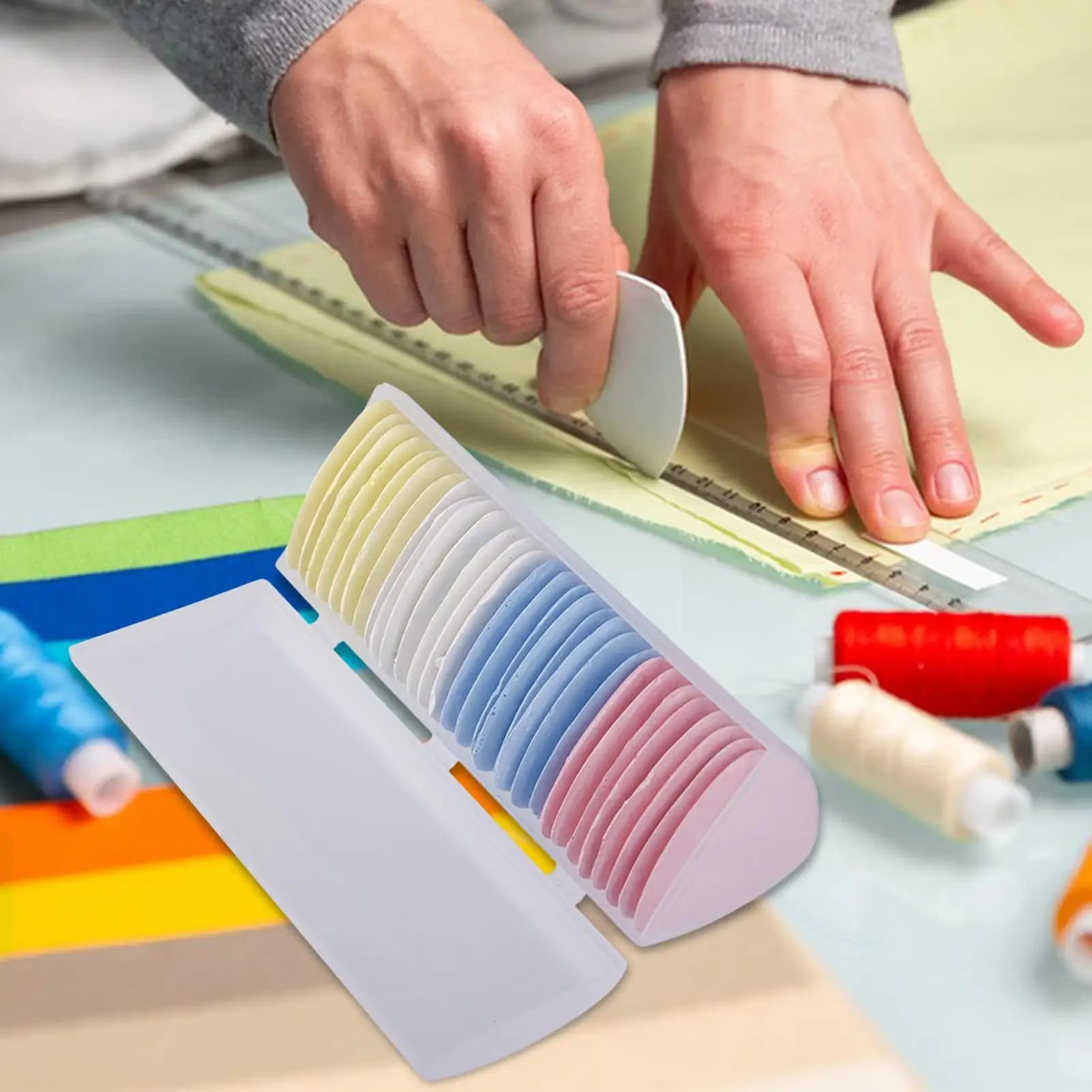 Gesso da sarto per modellistica, strumento cancellabile a triangolo per tracciare abiti, forniture per quilting per sarti e stilisti professionisti