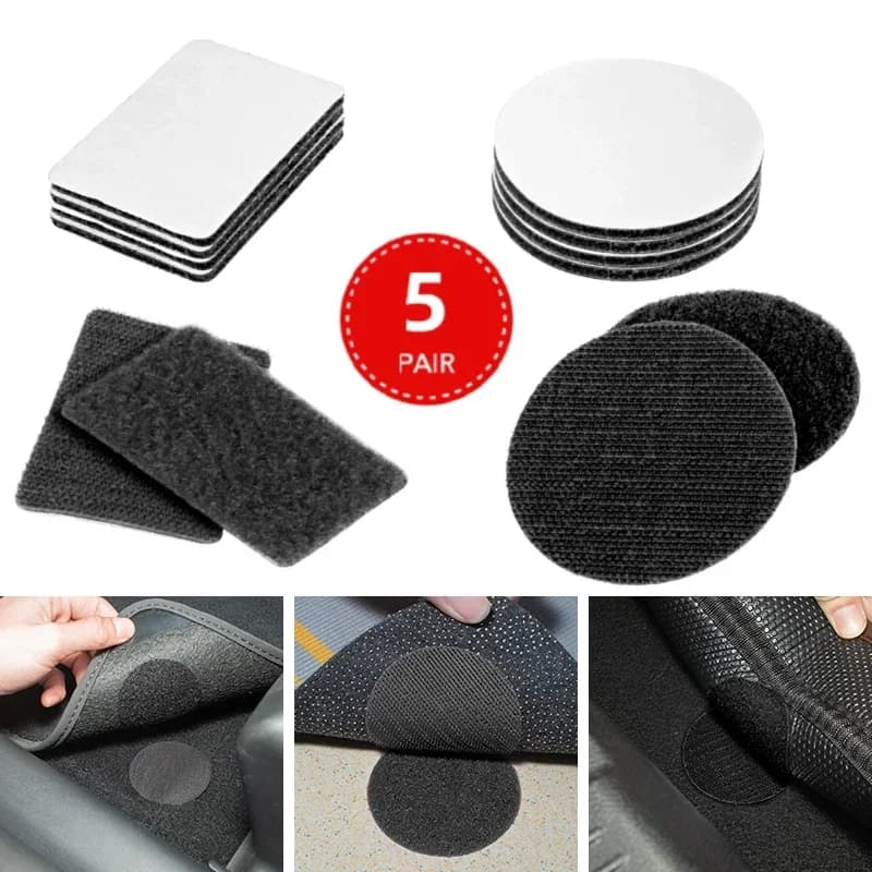 Auto Tappeto Nastro Adesivo di Fissaggio Adesivo per BMW E46 E90 E60 F10 F30 E39 E36 F20 E92 E87 G30 X5 E70 E91 F11 F31 Accessori