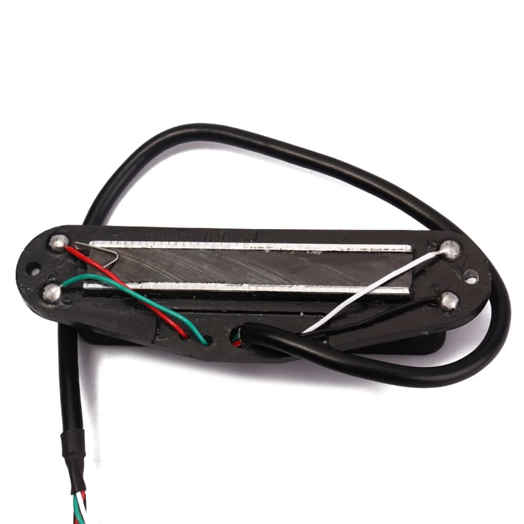 Happy New- Electric Guitar Small Dual-Track Cut Single Pick-Up In Black