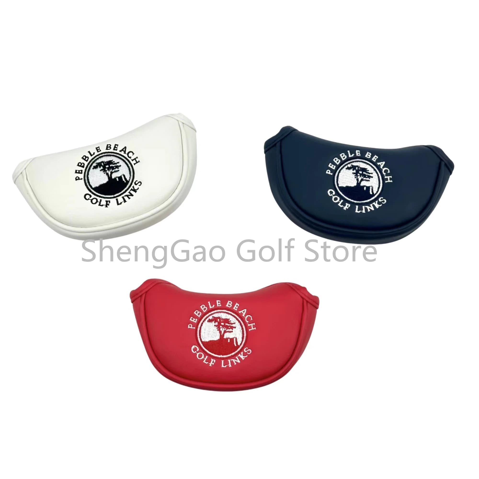Coperchio per Putter da Golf con motivo a albero piccolo copritesta per Putter da Golf in pelle PU con chiusura magnetica