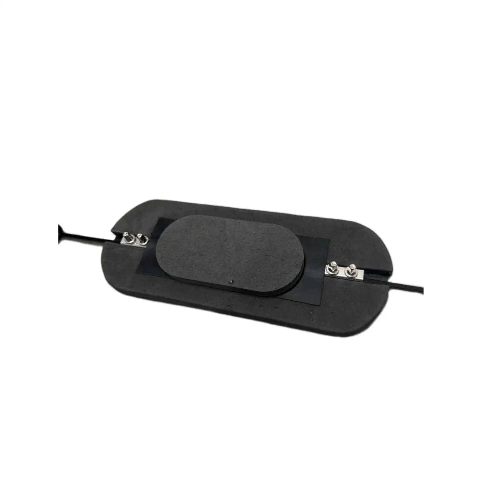 Drum Silence Pad Black Reusable Mute Damper for Drum Set Accessories for Drumming Practice Pad Indoor Outdoor Use
