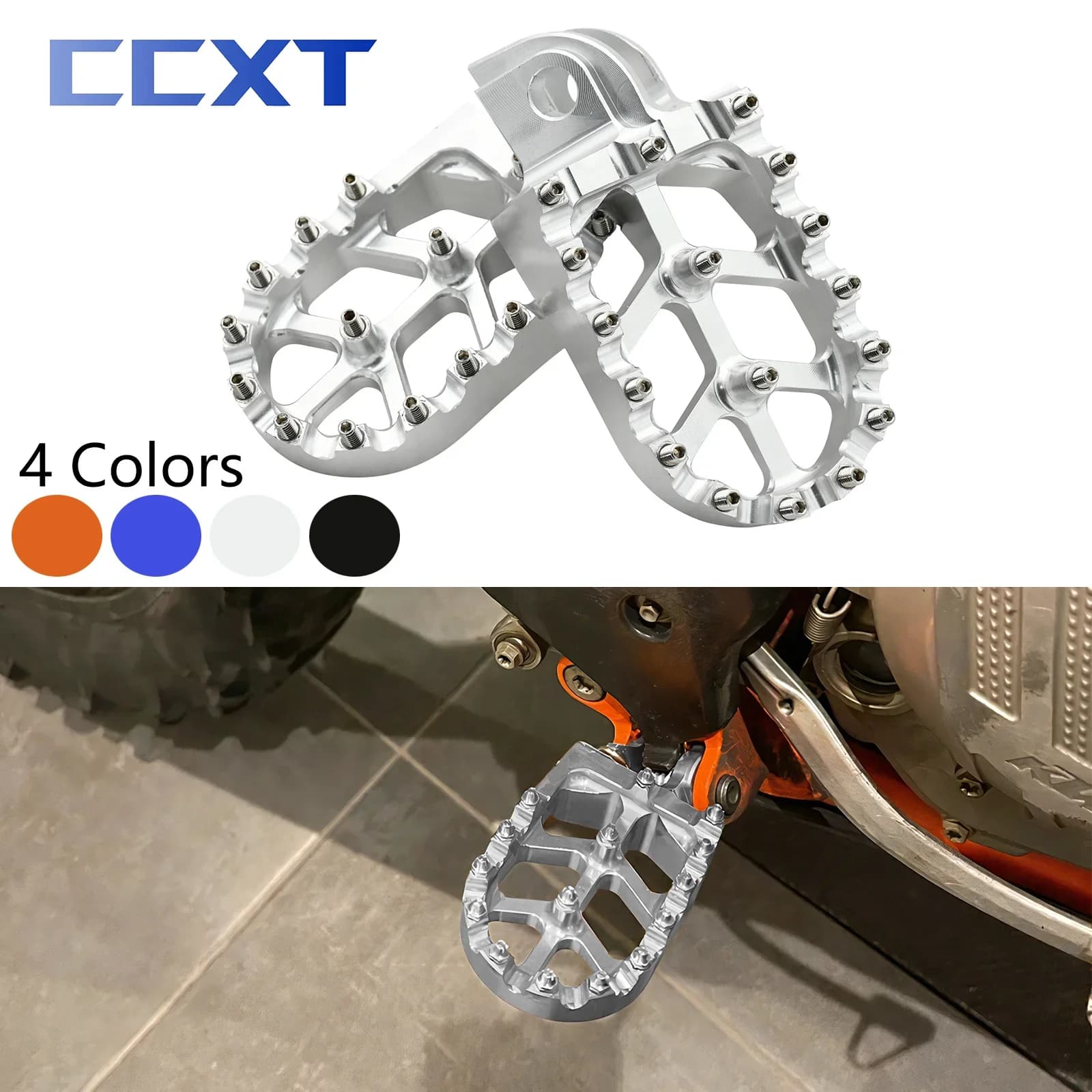 CNC Pedane Pedana Per BETA RR 2T 4T 250 300 390 Per KTM 690 ENDURO SMC R SX EXC XC 1290 ADV Per HUSQVARNA 701 SM TC FX TE FE