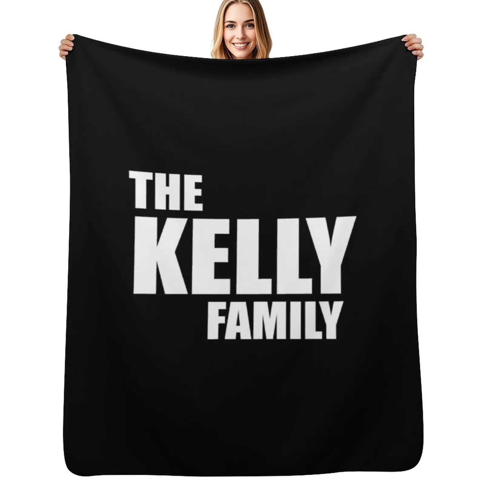 The Kelly Family Throw Blanket Nap Flannels blankets ands Sleeping Bag Beautifuls Moving Blankets