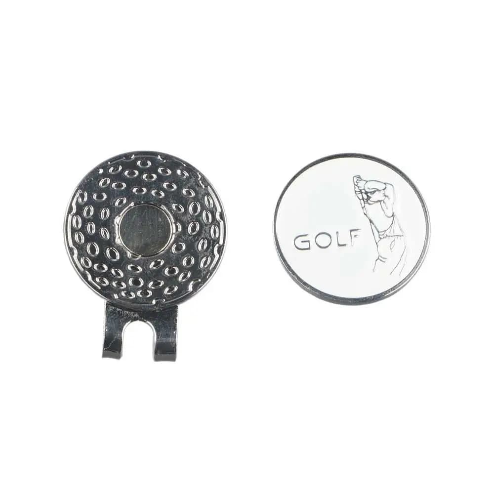 Sports Aiming Tool Magnetic Ball Position Mark Accessories Cap Clip Golf Marker Hat Marker Golf Putting Alignment Golf Hat Clip