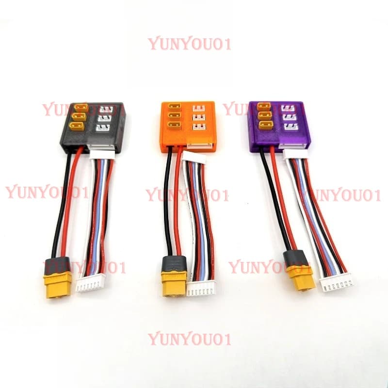 3S\ 2s Battery To 6s Series Charging Board Model Aircraft Crossing Machine Power Battery Tx30 Plug