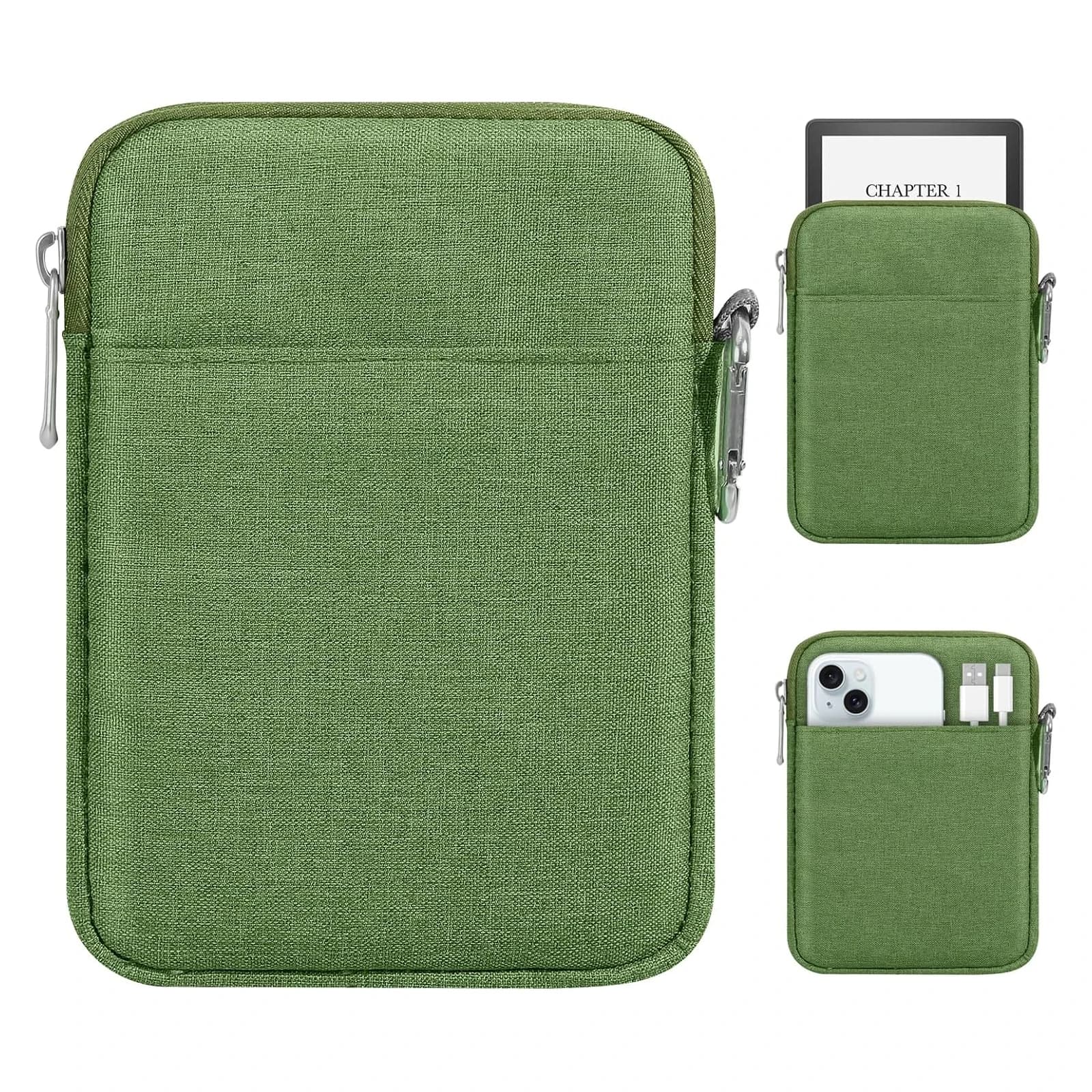 Custodia imbottita per eReader da 6-7 pollici, borsa protettiva per tablet, custodia per eReader da 7 pollici Colorsoft Signature Edition 2024