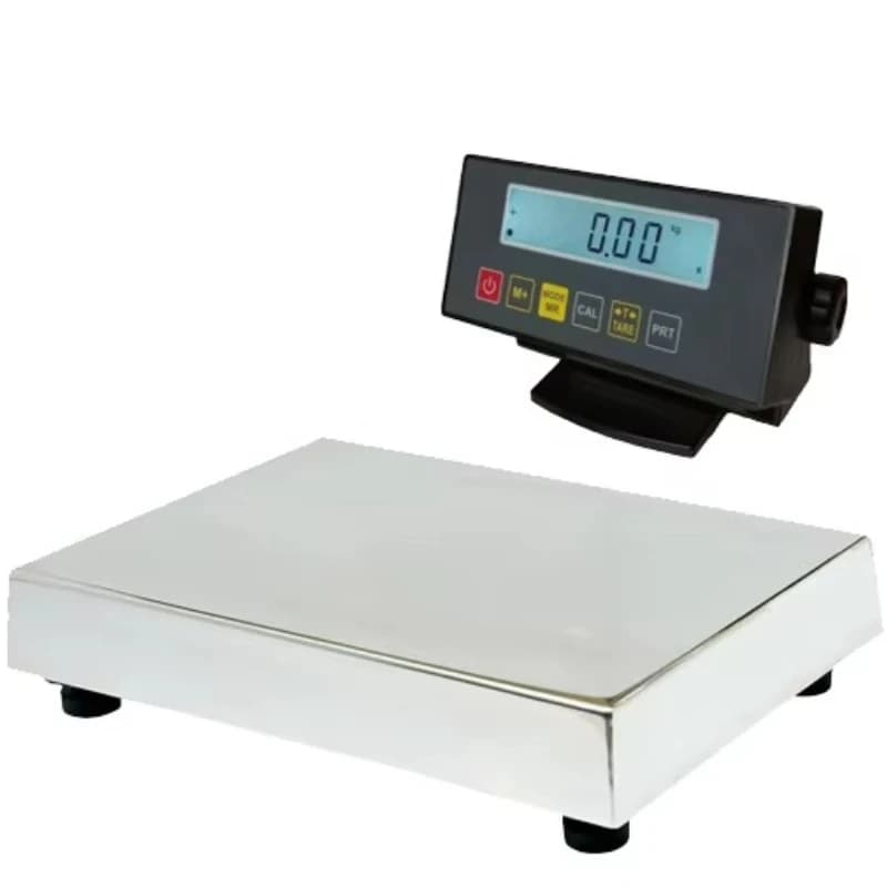 Bilancia Elettronica da Pavimento 100 kg, Scala Digitale Industriale per Bagagli con Indicatore