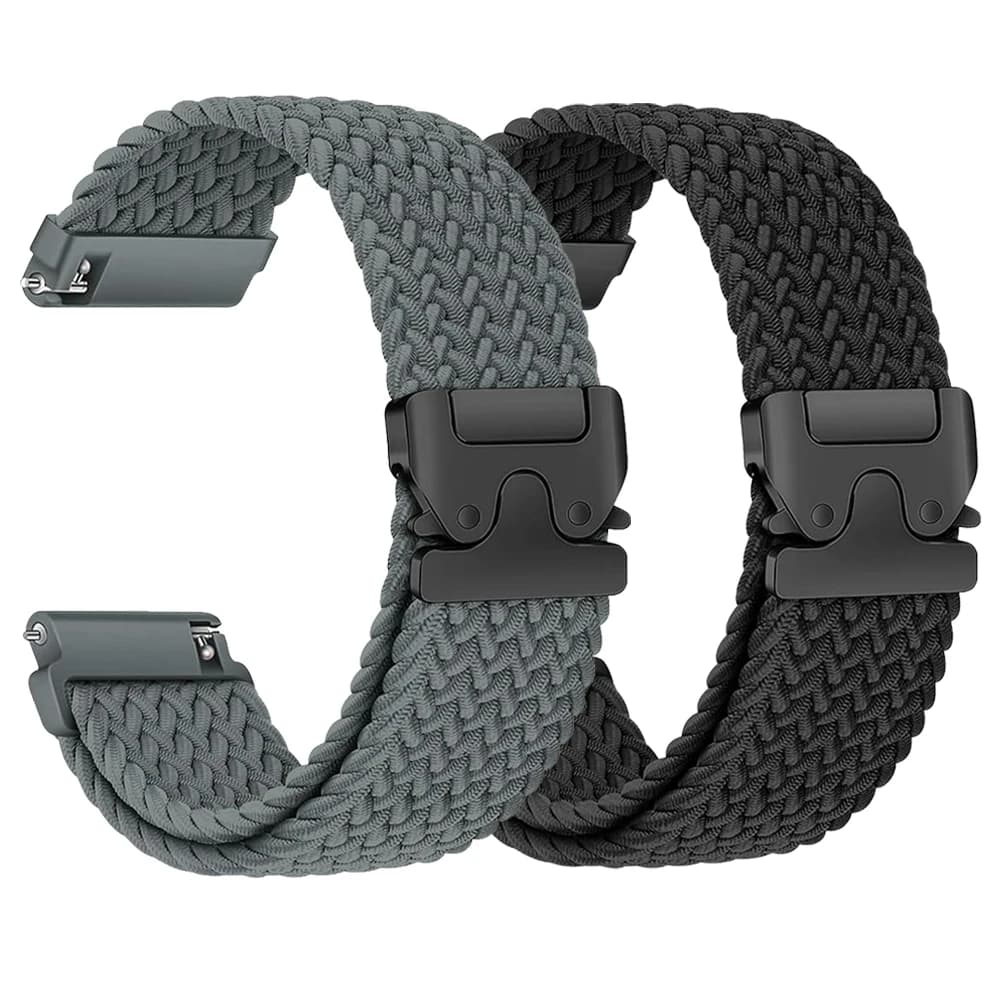 20mm 22mm cinturino da polso intrecciato per Xiaomi Huami Amazfit GTR 47mm 42mm GTR4 2 GTR3 Pro GTS 4 2 cinturino cinturino orologio intelligente cinturino