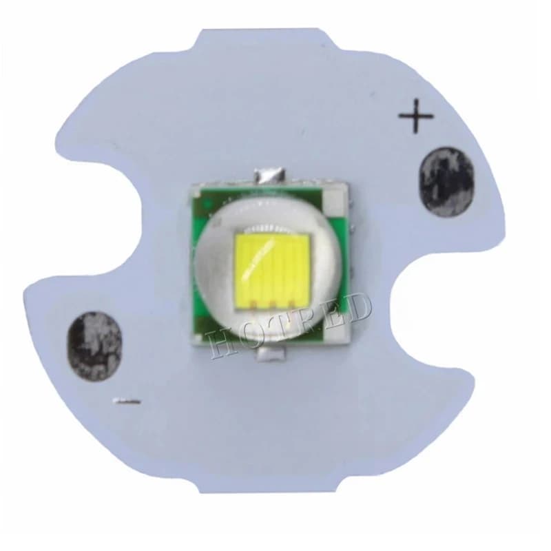 10 pz LED 10W 5050-L2 Ti6 XLM diodo ceramico ad alta potenza 3-3.7V 5*5mm diodi Chip torce parti fai da te per accessorio auto bicicletta