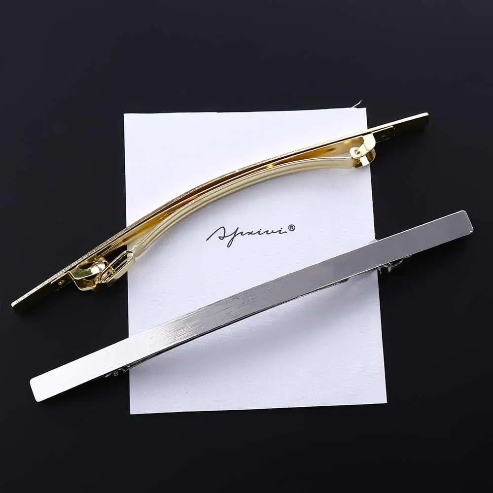 Horizontal spring hair clip, side clip, simple irregular hair clip, Korean style hair clip, woman hair accessories