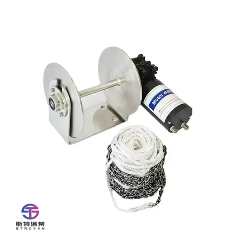 STLF Boat Accessories Winch 316 Stainless Steel 12V 24V Boat Winch Marine l Anchor Windlass