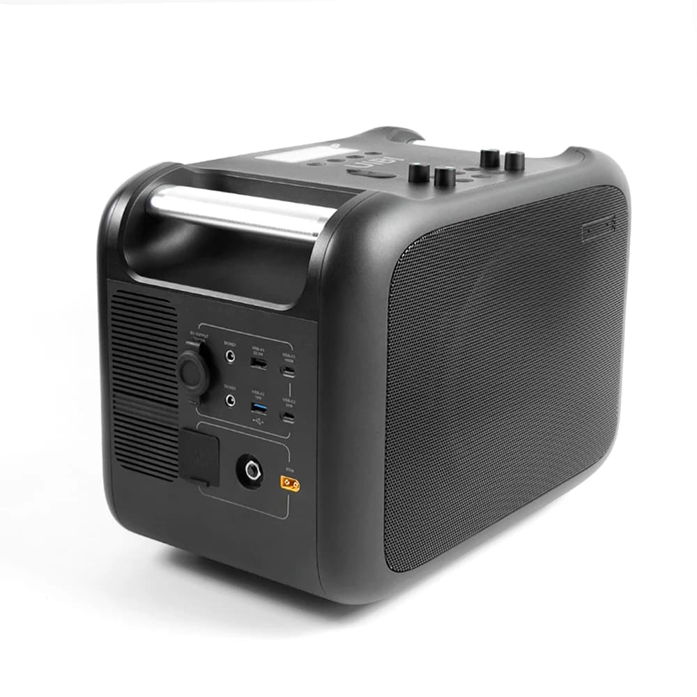Macchina per karaoke portatile sul mercato Batteria agli ioni di litio 1200W 220V Altoparlante Bluetooth con microfono
