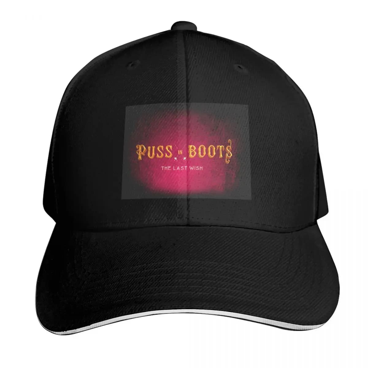 Puss in Boots The Last Wish Movie logo Baseball Cap hiking hat Winter hat Anime Icon Mens Women's