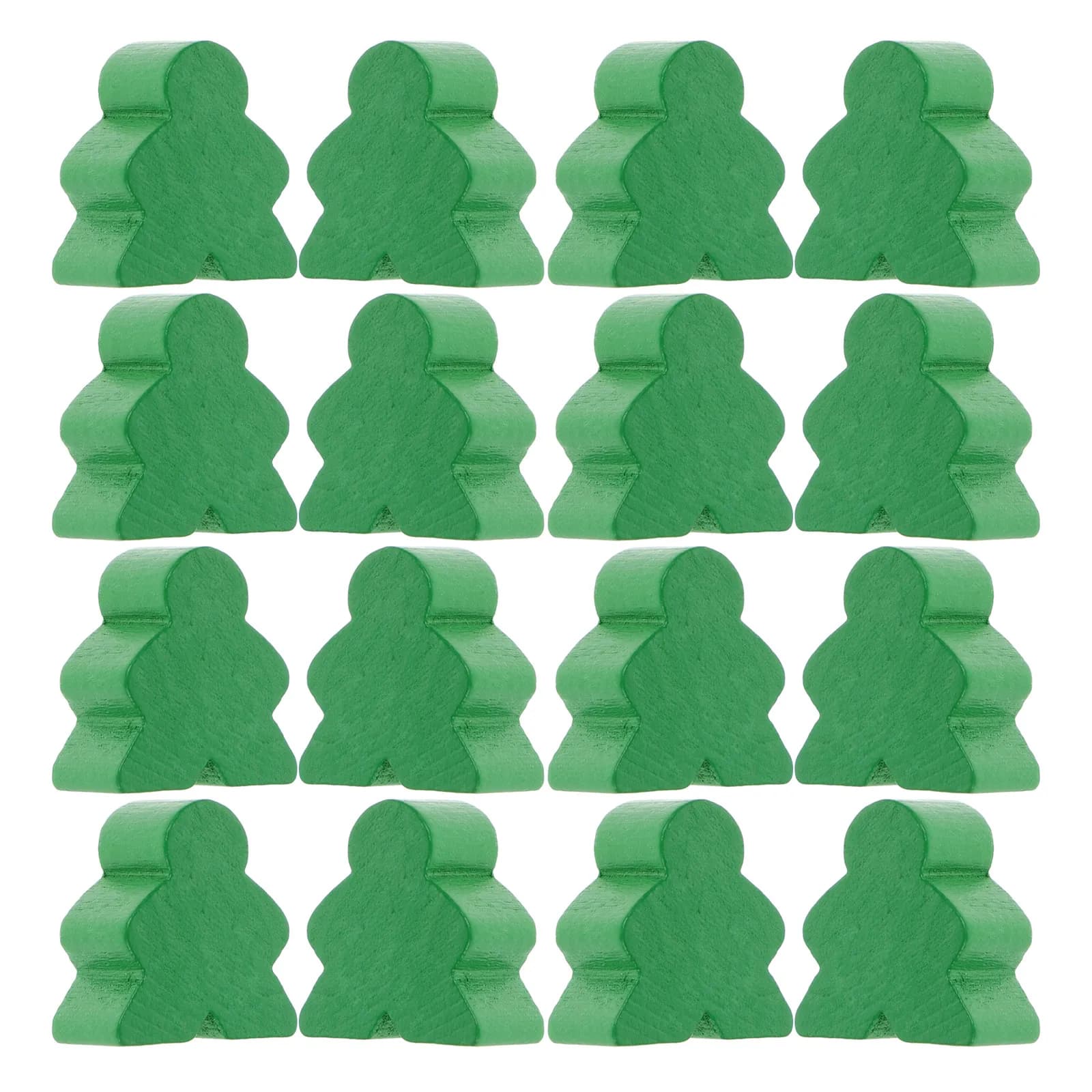 Set di 50 Pezzi degli Scacchi in Legno a Forma Umana, Accessori per Giochi da Tavolo, Pezzi di Ricambio per Giochi da Tavolo