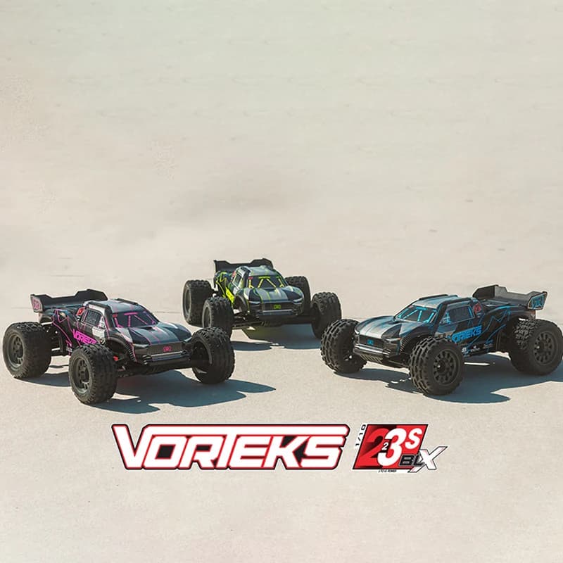 ARRMA VORTEKS 1/10 Brushless Rear Wheel Drive Field Card Simulation Remote Control Electric Off-Road Climbing Vehicle Model Gift