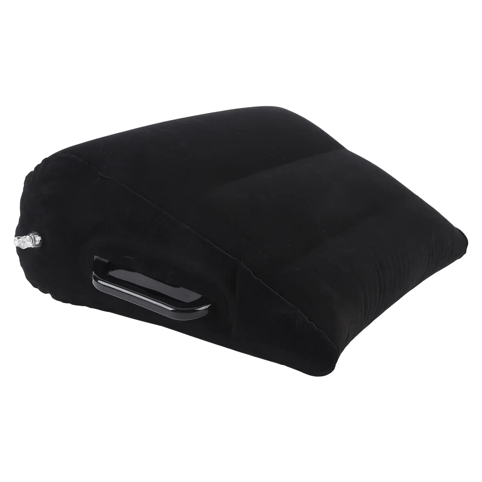 Cuscino triangolare gonfiabile portatile, cuscino a cuneo da viaggio per coppie, cuscino gonfiabile per dormire e viaggiare